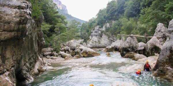 Canyoning au cœur des Gorges du Verdon © Verdon Photo