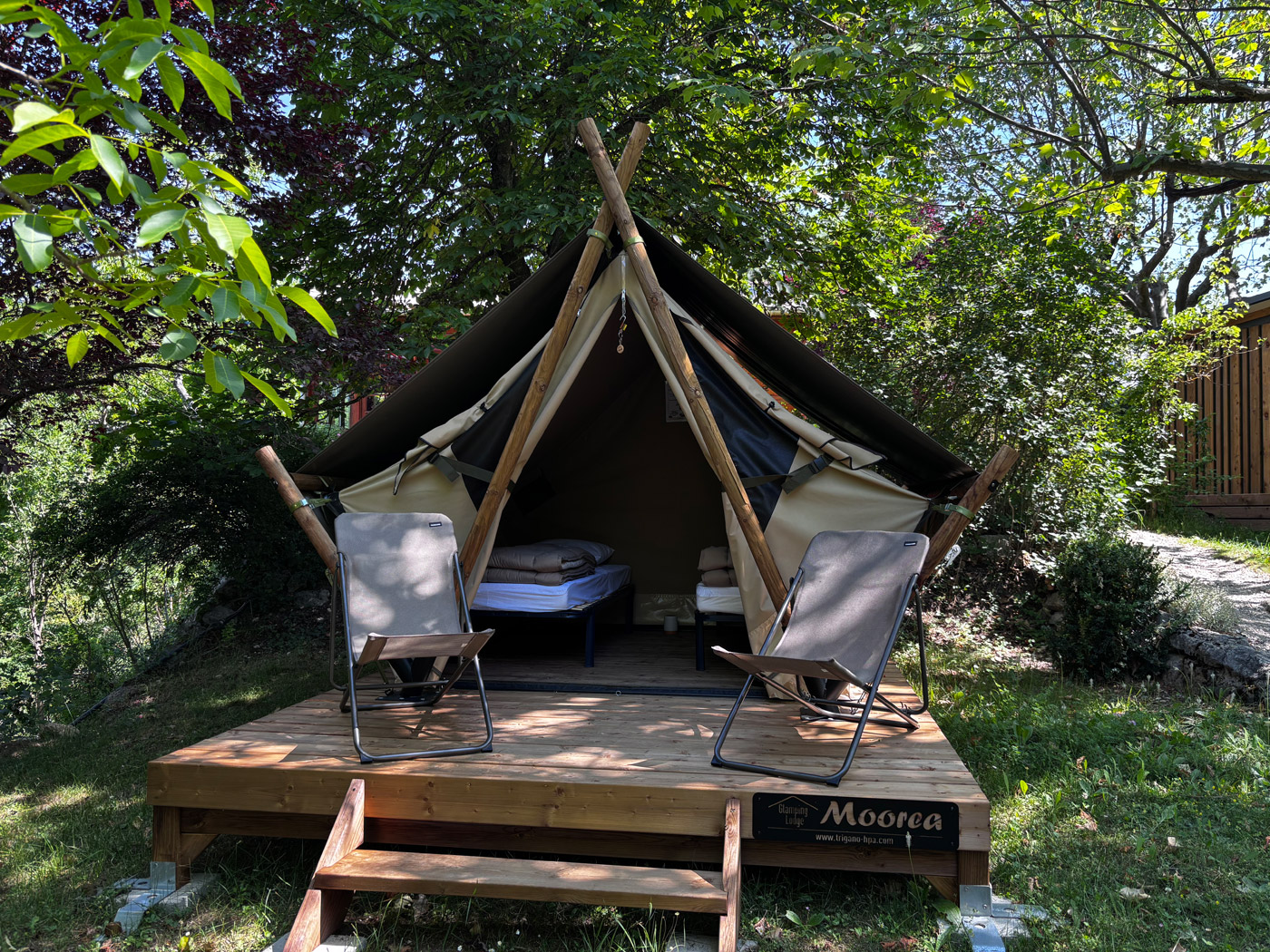 Moorea Lodge Tent | Camping Calme et Nature – Gorges du Verdon Unusual accommodation | Camping Calme et Nature - Gorges du Verdon