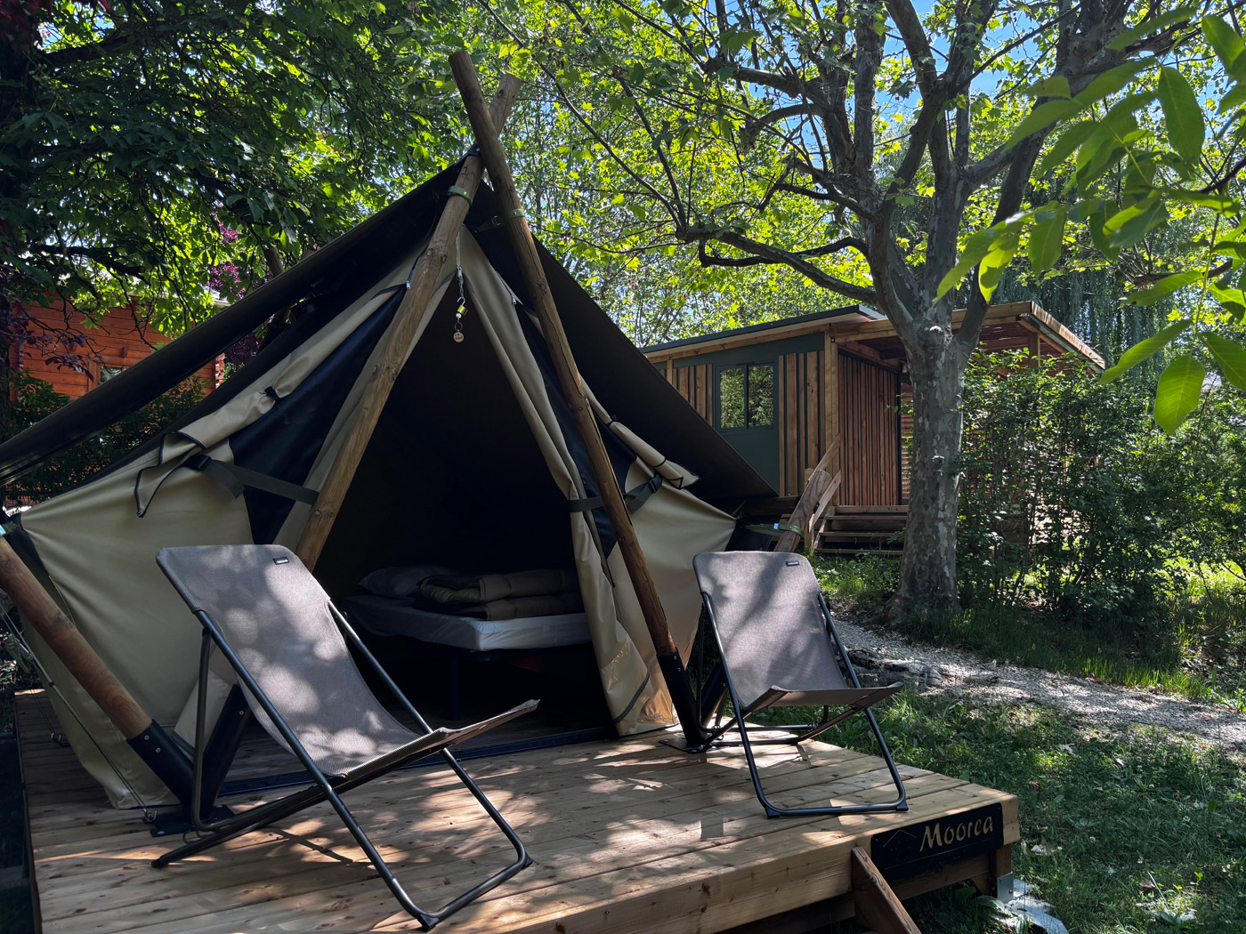 Moorea Lodge Tent | Camping Calme et Nature – Gorges du Verdon Unusual accommodation | Camping Calme et Nature - Gorges du Verdon